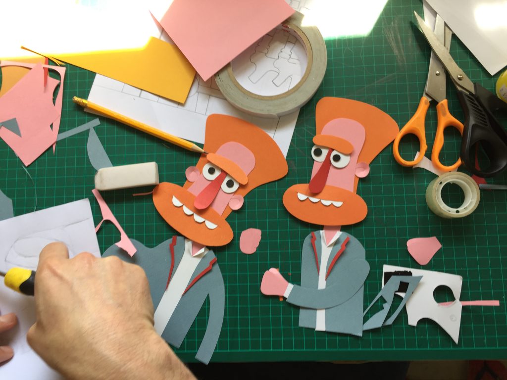 Yuval and Merav – Animation Home cut out animation - Yuval and Merav -  Animation Home